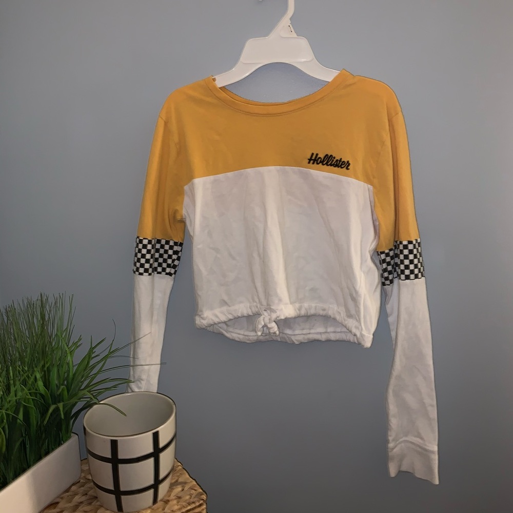Hollister crop long sleeve